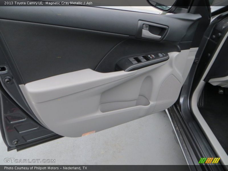 Magnetic Gray Metallic / Ash 2013 Toyota Camry LE