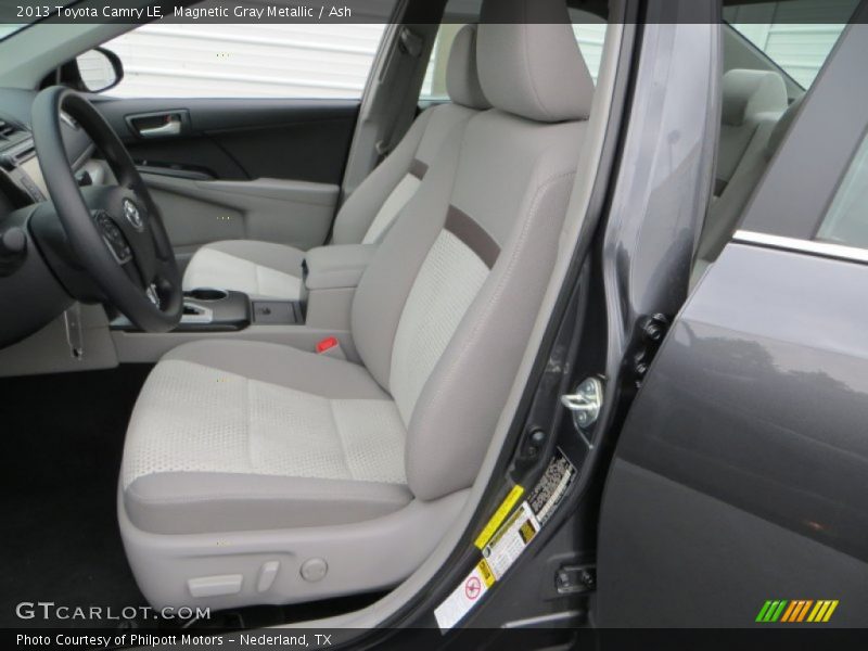 Magnetic Gray Metallic / Ash 2013 Toyota Camry LE