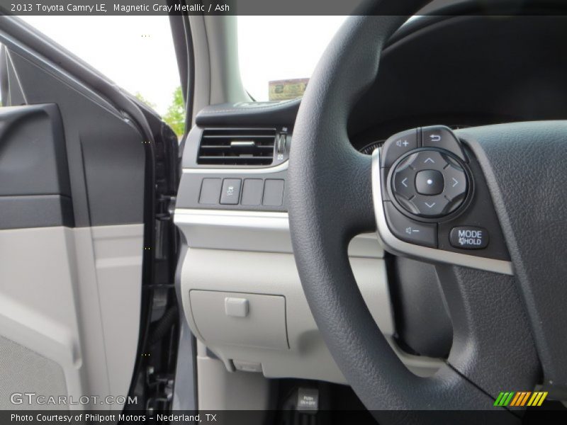 Magnetic Gray Metallic / Ash 2013 Toyota Camry LE