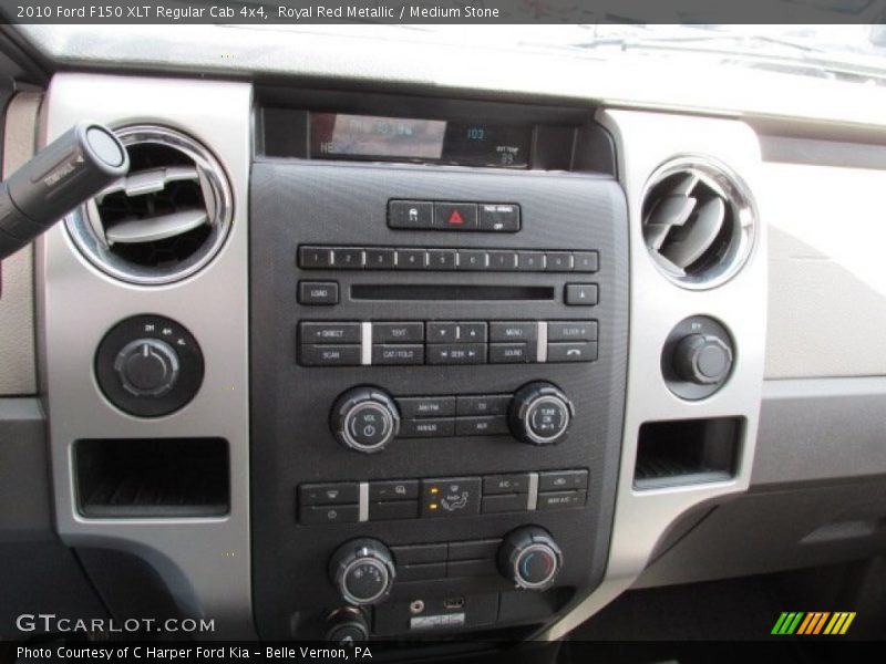 Controls of 2010 F150 XLT Regular Cab 4x4