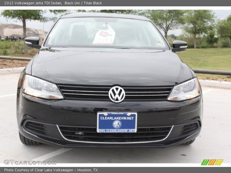 Black Uni / Titan Black 2013 Volkswagen Jetta TDI Sedan