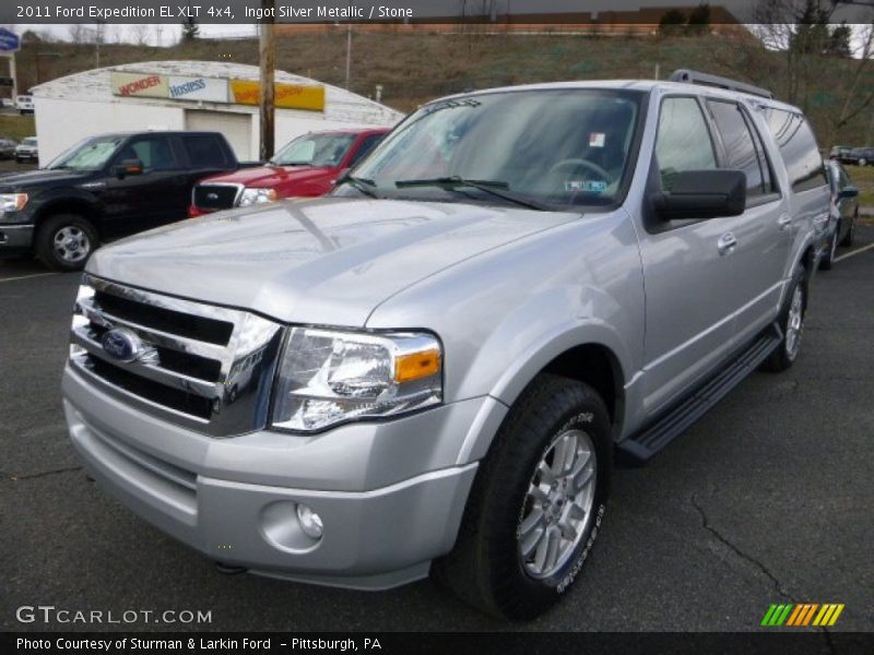 Ingot Silver Metallic / Stone 2011 Ford Expedition EL XLT 4x4