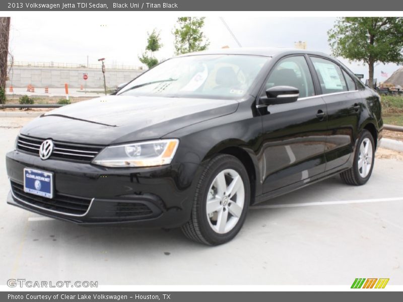 Black Uni / Titan Black 2013 Volkswagen Jetta TDI Sedan