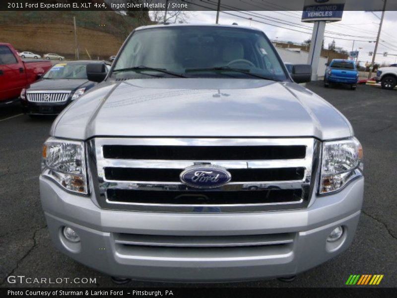 Ingot Silver Metallic / Stone 2011 Ford Expedition EL XLT 4x4