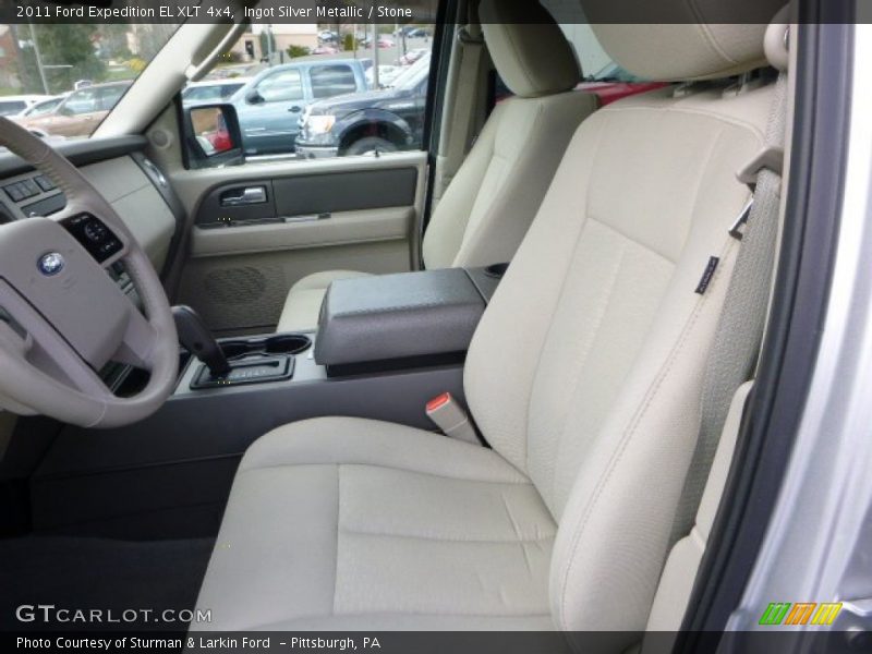 Front Seat of 2011 Expedition EL XLT 4x4
