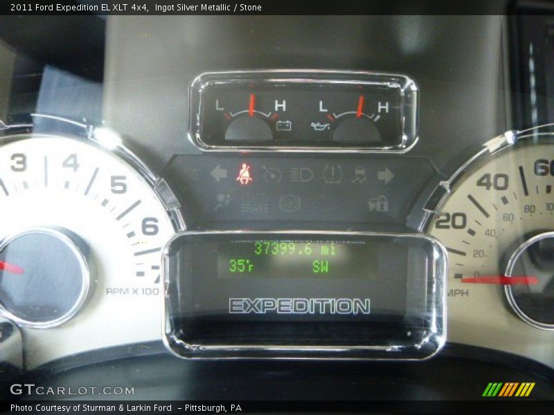 Ingot Silver Metallic / Stone 2011 Ford Expedition EL XLT 4x4