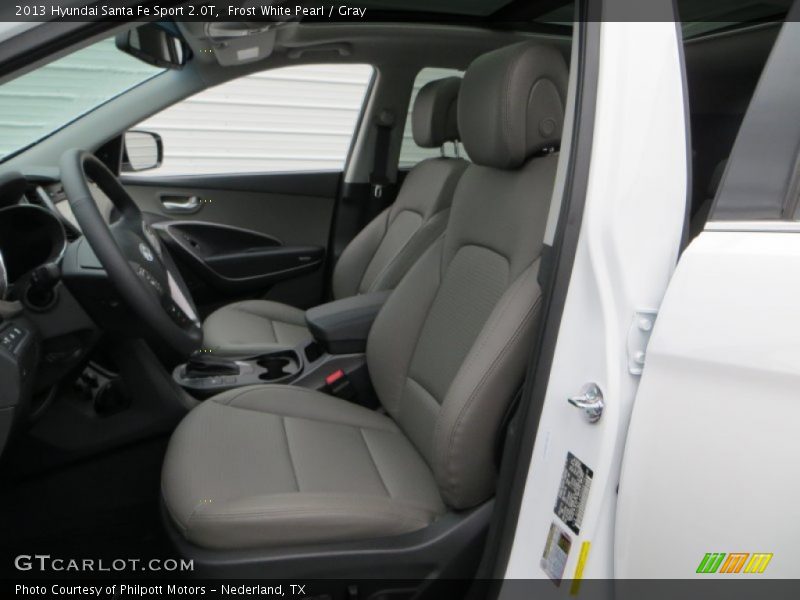 Front Seat of 2013 Santa Fe Sport 2.0T