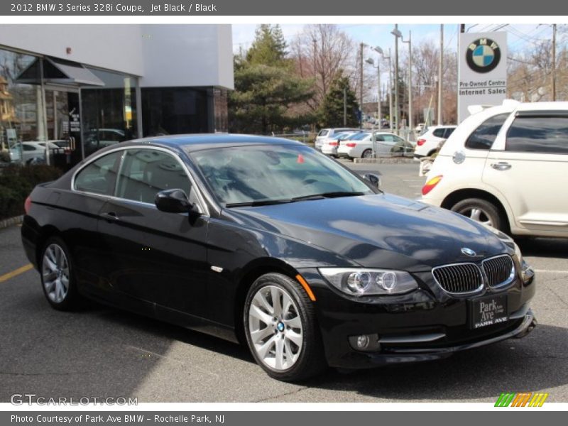 Jet Black / Black 2012 BMW 3 Series 328i Coupe