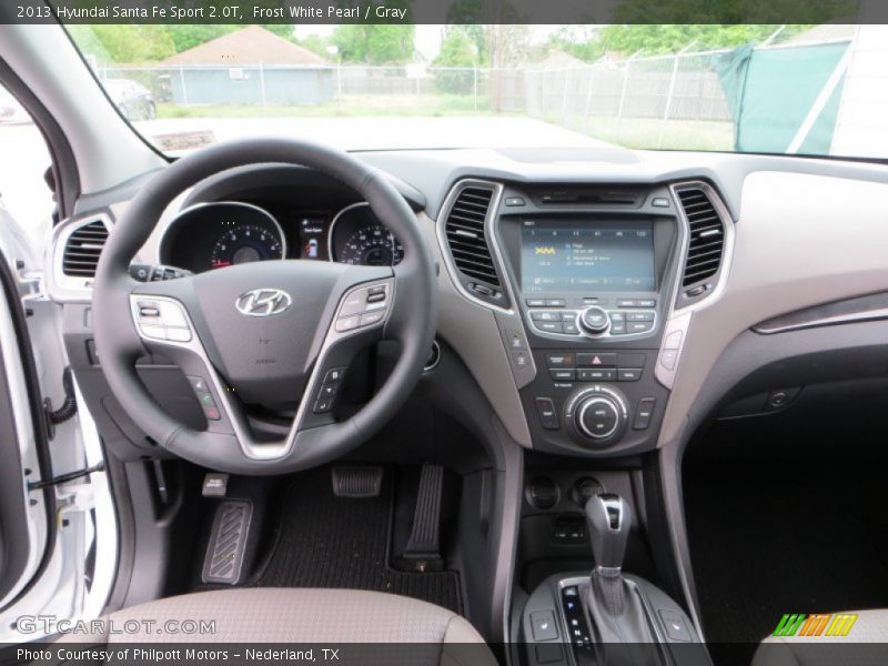 Dashboard of 2013 Santa Fe Sport 2.0T