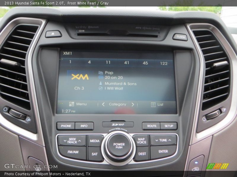Controls of 2013 Santa Fe Sport 2.0T