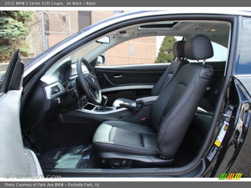 Jet Black / Black 2012 BMW 3 Series 328i Coupe
