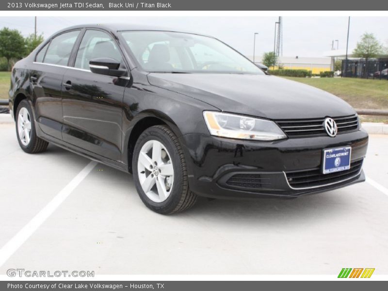 Black Uni / Titan Black 2013 Volkswagen Jetta TDI Sedan