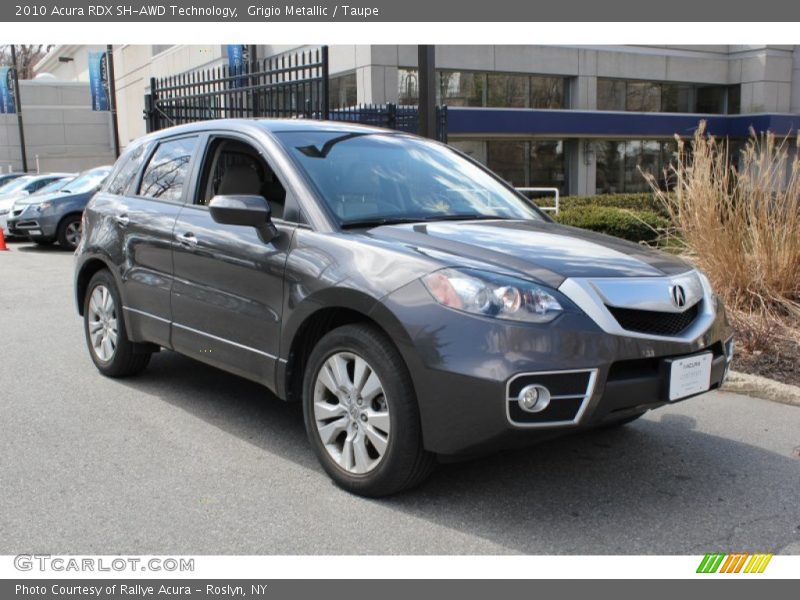 Grigio Metallic / Taupe 2010 Acura RDX SH-AWD Technology