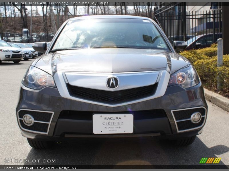 Grigio Metallic / Taupe 2010 Acura RDX SH-AWD Technology