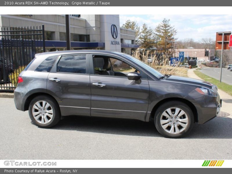 Grigio Metallic / Taupe 2010 Acura RDX SH-AWD Technology