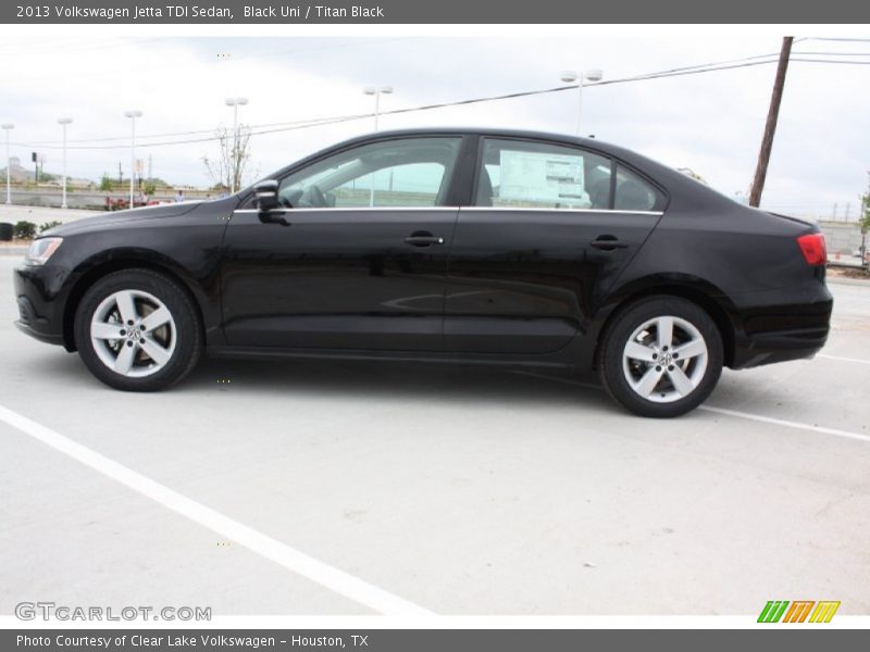 Black Uni / Titan Black 2013 Volkswagen Jetta TDI Sedan