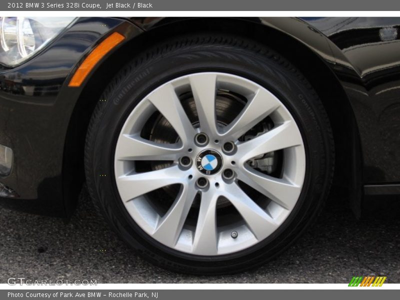 Jet Black / Black 2012 BMW 3 Series 328i Coupe