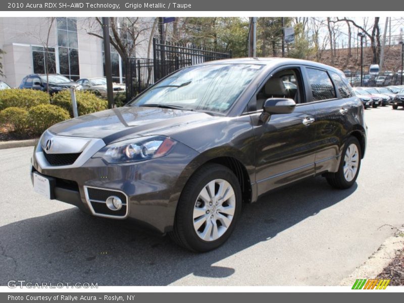 Grigio Metallic / Taupe 2010 Acura RDX SH-AWD Technology