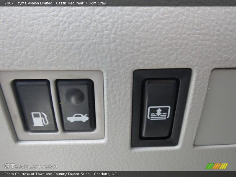 Cassis Red Pearl / Light Gray 2007 Toyota Avalon Limited