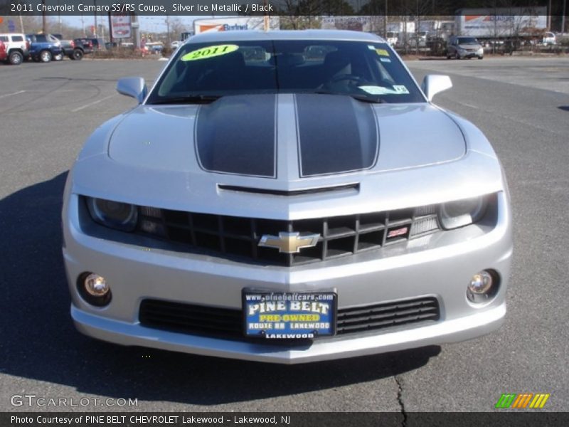 Silver Ice Metallic / Black 2011 Chevrolet Camaro SS/RS Coupe