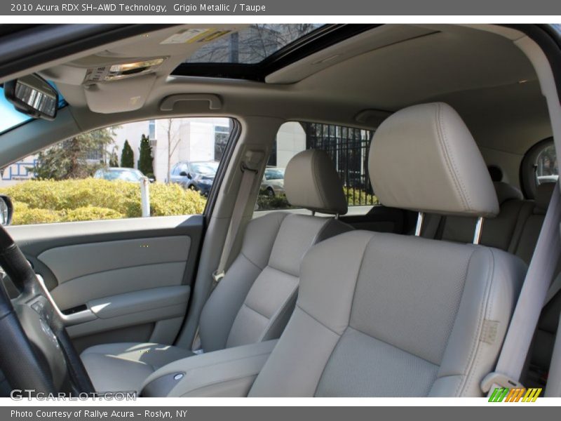 Grigio Metallic / Taupe 2010 Acura RDX SH-AWD Technology