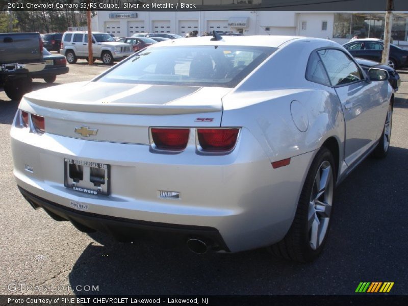 Silver Ice Metallic / Black 2011 Chevrolet Camaro SS/RS Coupe