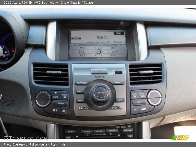 Grigio Metallic / Taupe 2010 Acura RDX SH-AWD Technology