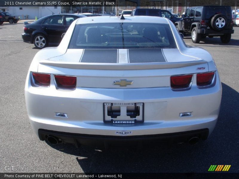 Silver Ice Metallic / Black 2011 Chevrolet Camaro SS/RS Coupe