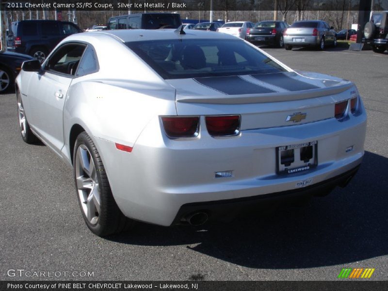 Silver Ice Metallic / Black 2011 Chevrolet Camaro SS/RS Coupe