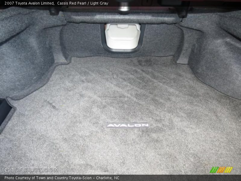Cassis Red Pearl / Light Gray 2007 Toyota Avalon Limited