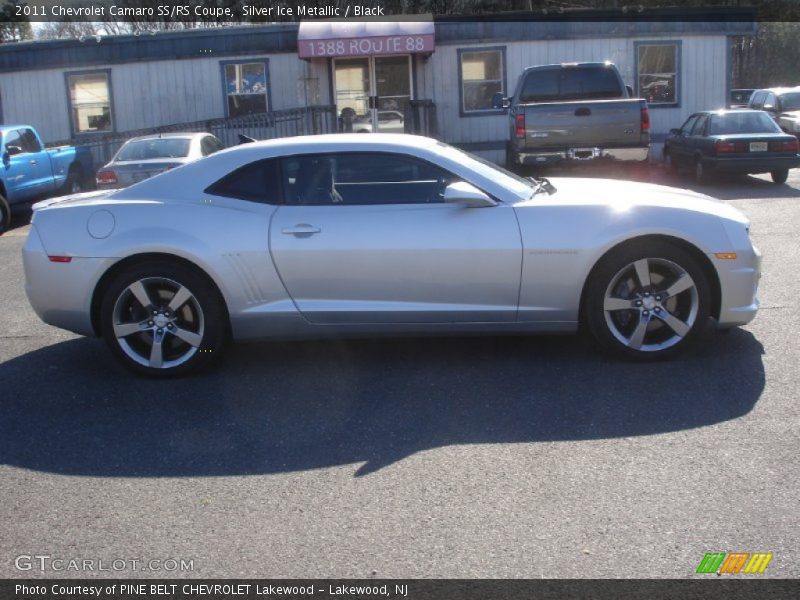 Silver Ice Metallic / Black 2011 Chevrolet Camaro SS/RS Coupe