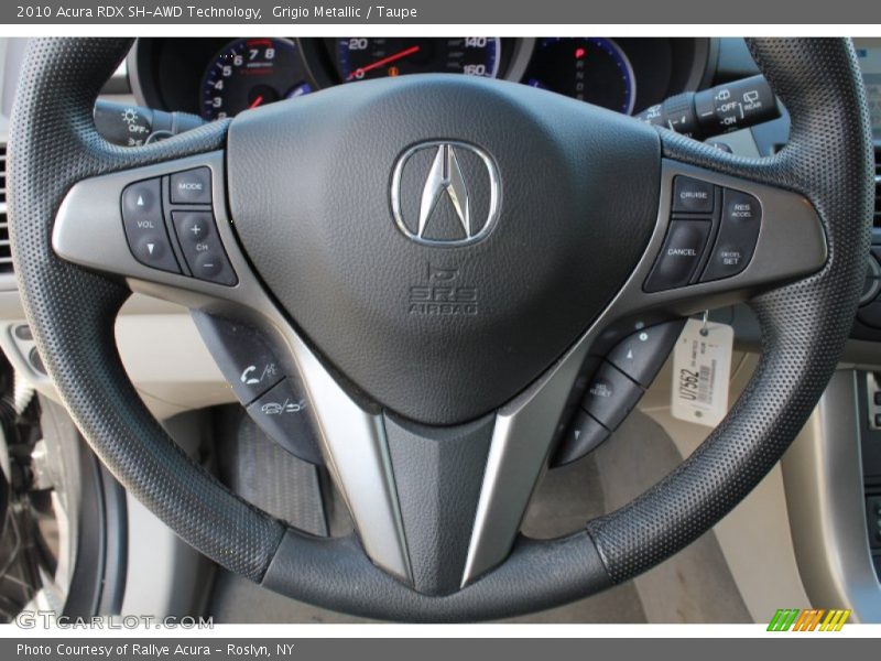 Grigio Metallic / Taupe 2010 Acura RDX SH-AWD Technology