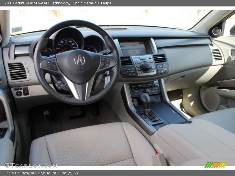 Grigio Metallic / Taupe 2010 Acura RDX SH-AWD Technology