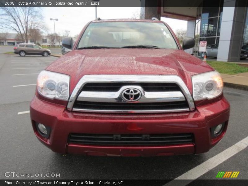 Salsa Red Pearl / Taupe 2008 Toyota 4Runner SR5