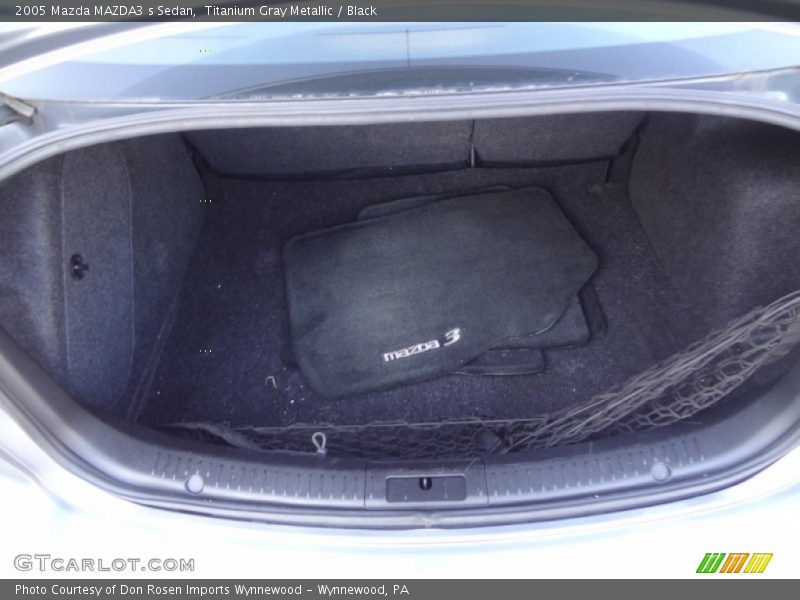 Titanium Gray Metallic / Black 2005 Mazda MAZDA3 s Sedan