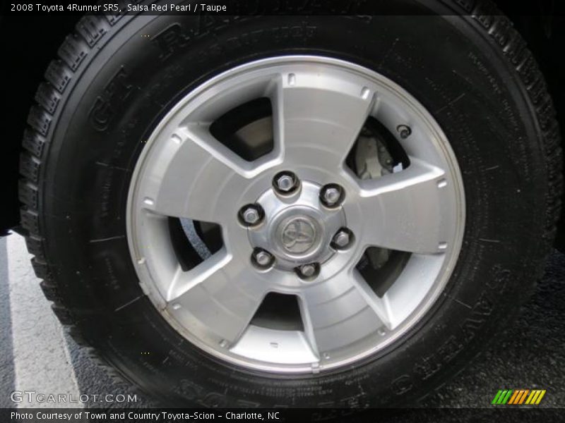 Salsa Red Pearl / Taupe 2008 Toyota 4Runner SR5