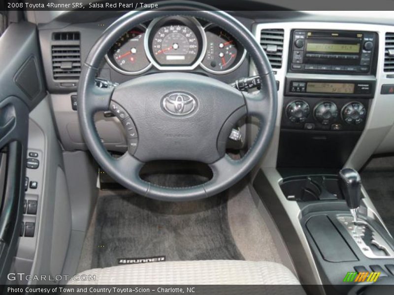 Salsa Red Pearl / Taupe 2008 Toyota 4Runner SR5