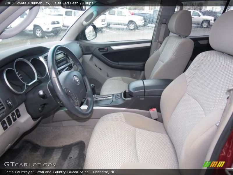 Salsa Red Pearl / Taupe 2008 Toyota 4Runner SR5