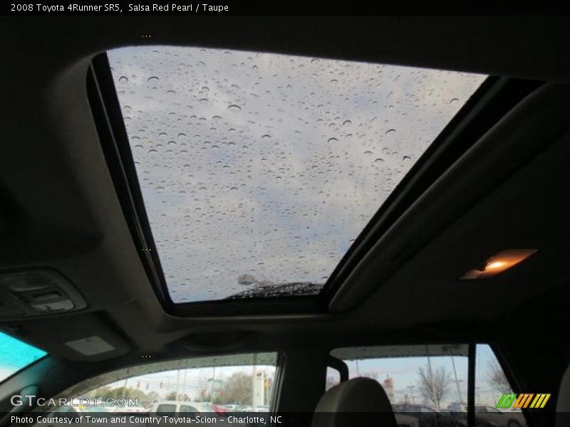 Salsa Red Pearl / Taupe 2008 Toyota 4Runner SR5
