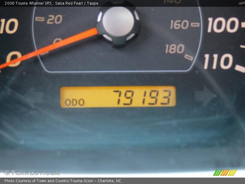 Salsa Red Pearl / Taupe 2008 Toyota 4Runner SR5