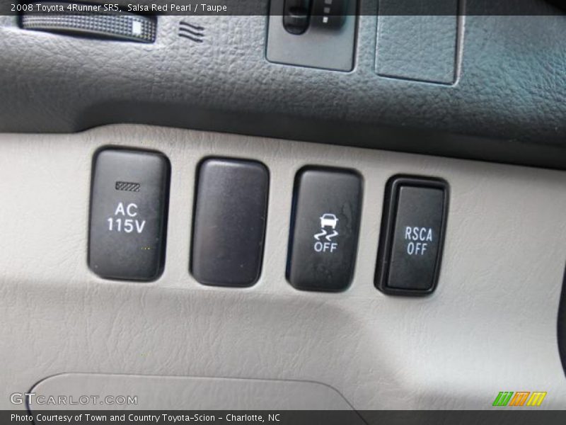 Salsa Red Pearl / Taupe 2008 Toyota 4Runner SR5