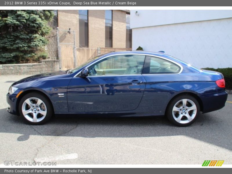  2012 3 Series 335i xDrive Coupe Deep Sea Blue Metallic