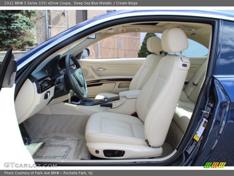 Front Seat of 2012 3 Series 335i xDrive Coupe