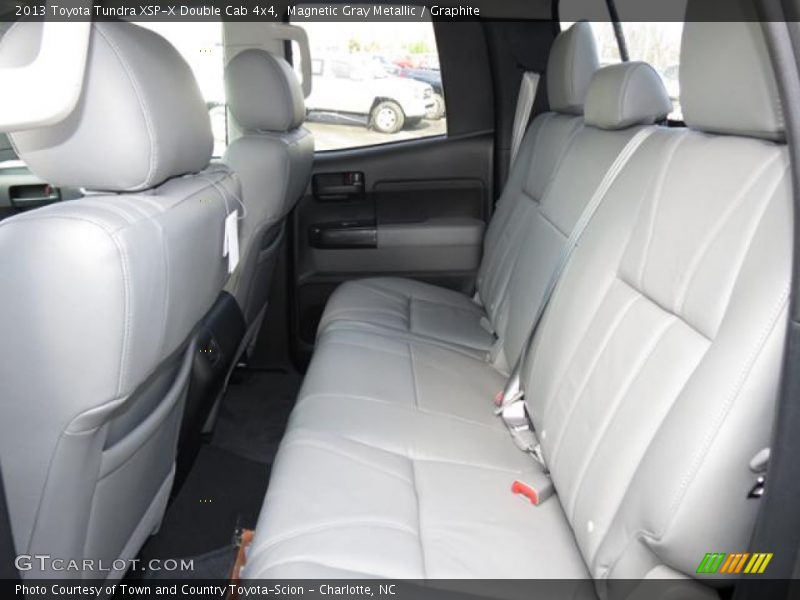 Rear Seat of 2013 Tundra XSP-X Double Cab 4x4