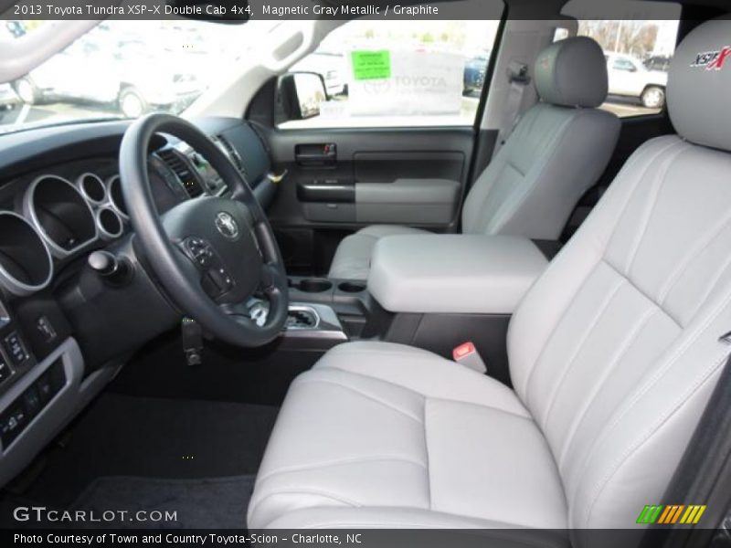  2013 Tundra XSP-X Double Cab 4x4 Graphite Interior