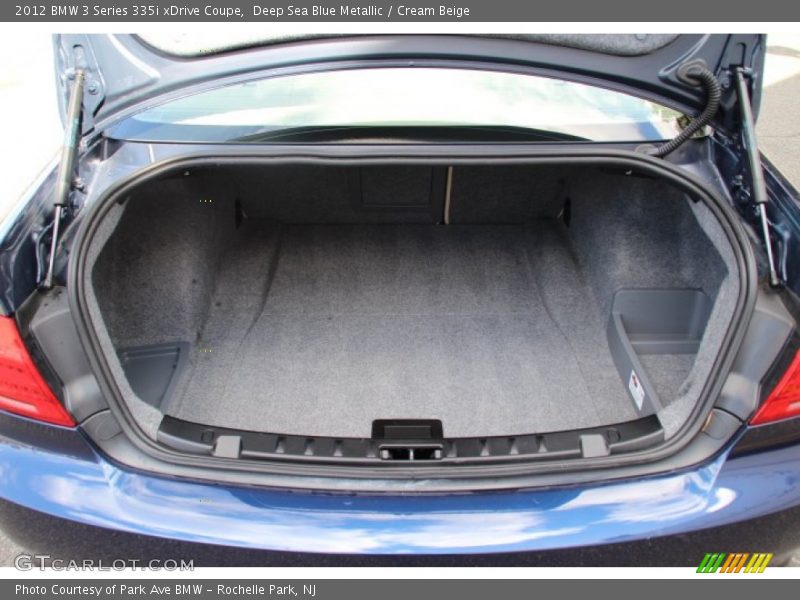  2012 3 Series 335i xDrive Coupe Trunk