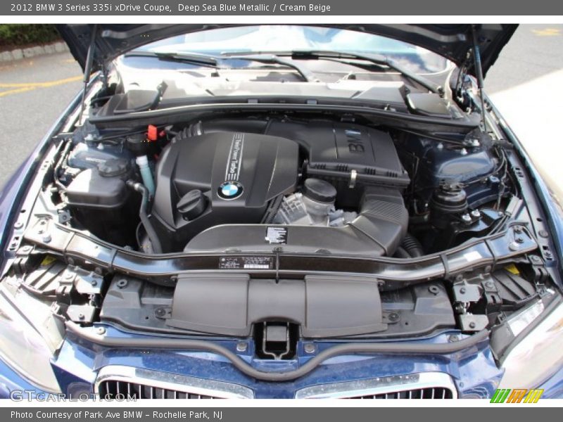  2012 3 Series 335i xDrive Coupe Engine - 3.0 Liter DI TwinPower Turbocharged DOHC 24-Valve VVT Inline 6 Cylinder