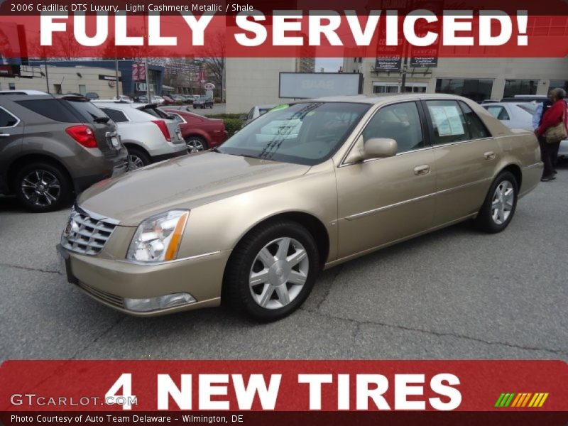 Light Cashmere Metallic / Shale 2006 Cadillac DTS Luxury