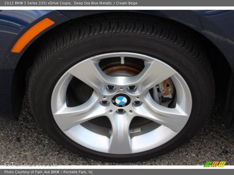  2012 3 Series 335i xDrive Coupe Wheel