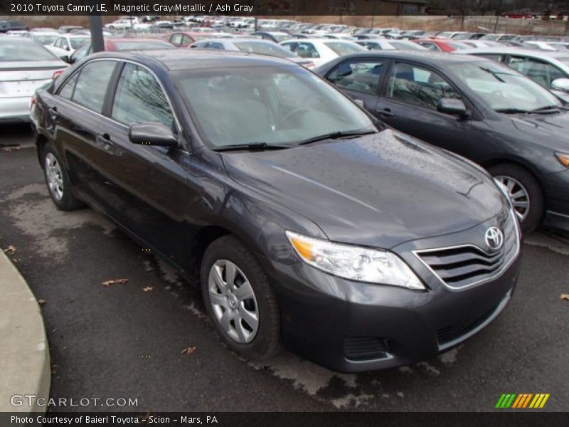 Magnetic Gray Metallic / Ash Gray 2010 Toyota Camry LE